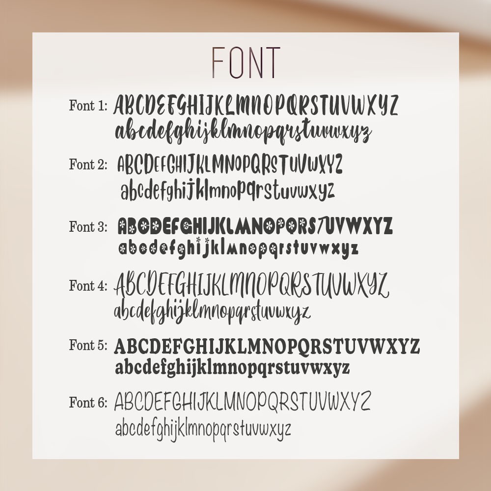 font