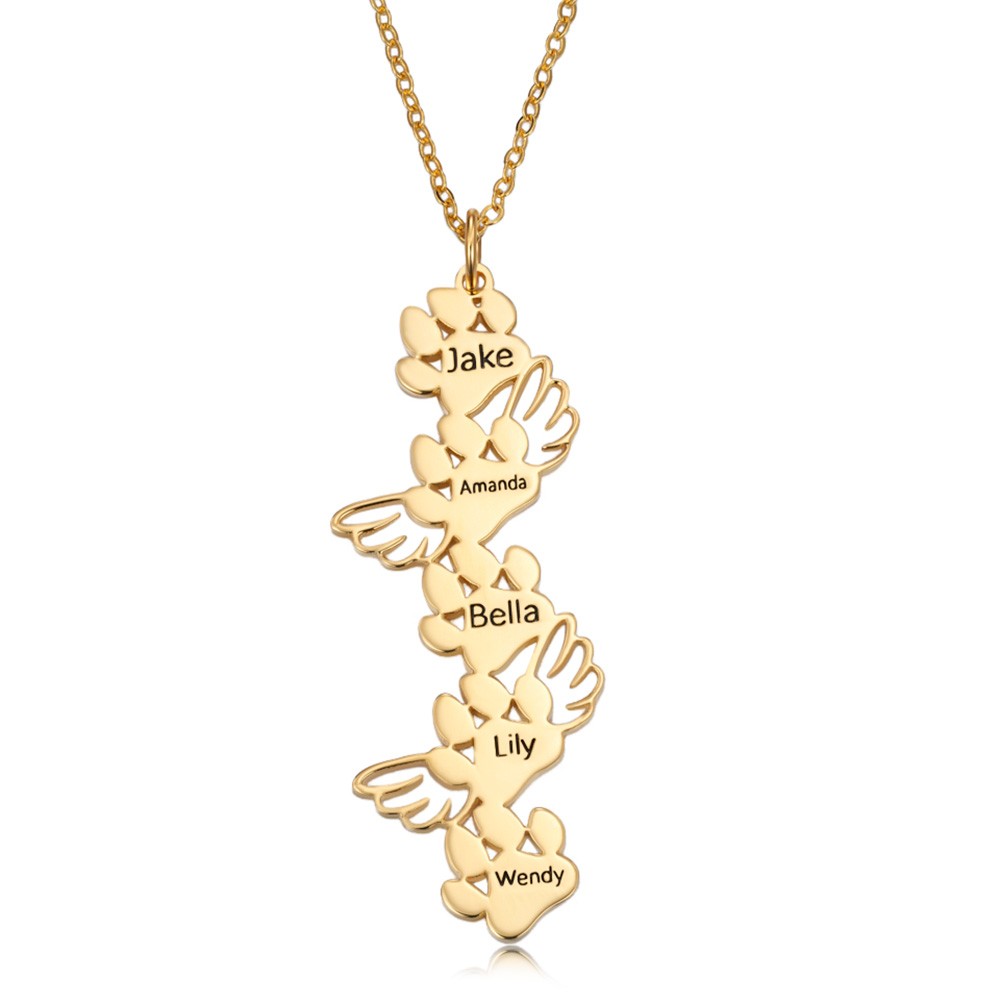 dog paw necklace