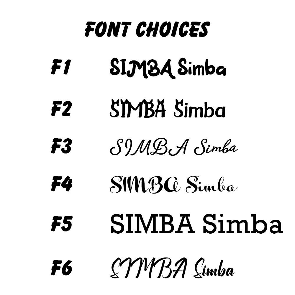 font