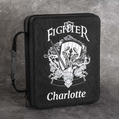 Custom Name DND Bag Of Holding, DND Class Bag, DND Dice Bag, TTRPG Accessories Case For Dice And Miniatures, DND Organizer, DND Accessories, DND Gifts
