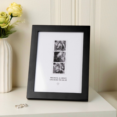 Personalized Photo & Text Print with Frame