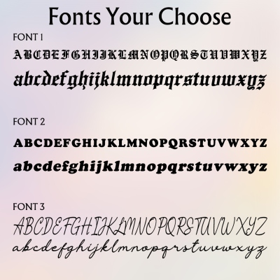 font