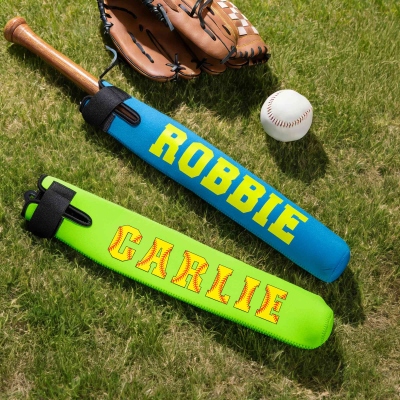 Custom Baseball Bat Sleeve, Personalized Bat Sleeve, Custom Bat Cover, Baseball Bat Sleeve, Softball Bat Sleeve, Baseball Gift, Team Gift