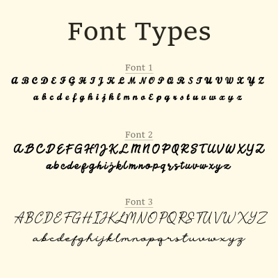 font