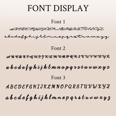 font