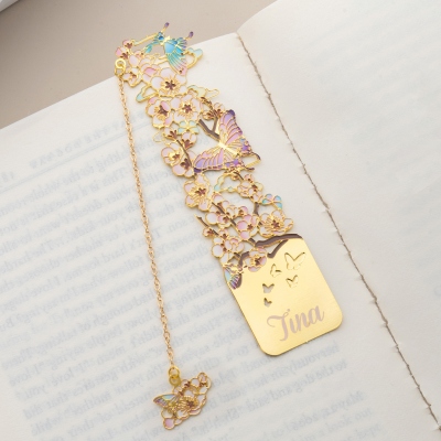 Metal Month Bookmarks Engraved December Customized Gifts, Bridesmaids Gifts Unique Wedding Gifts, Gifts for Book Lovers