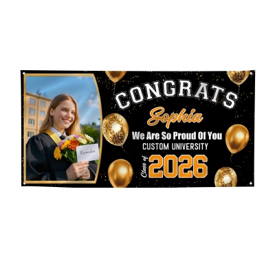 Custom Graduation Banner