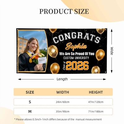 Congratulations Photo Banner