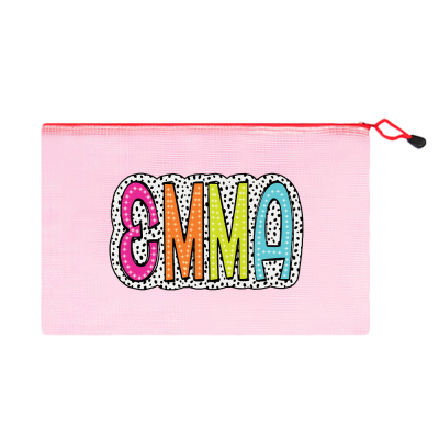 Personalized Neon Birth Flower Waterproof Pool Beach Bag with Name Daily Use Birthday Summer Vocation Party Gift for Women