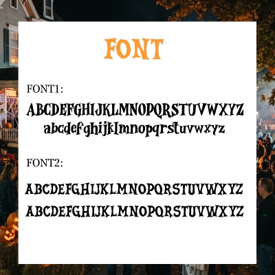 font
