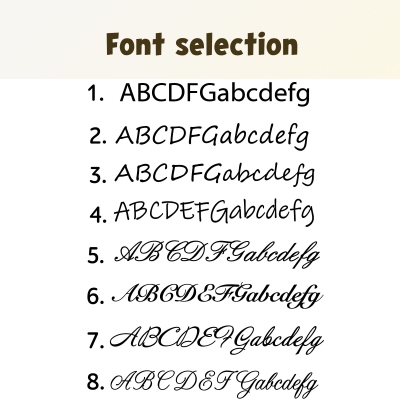 font