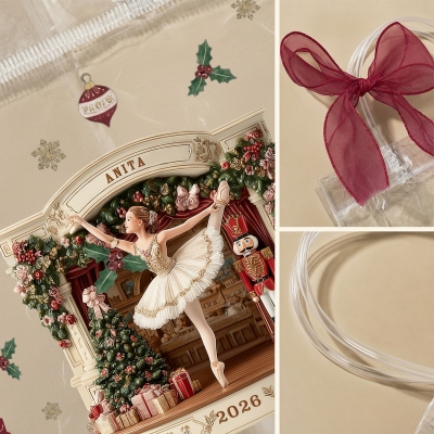 with ribbons