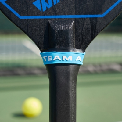 Personligt namnband för pickleballpaddel, silikonnamnring, paddeltillbehör, födelsedags-/årsdagspresent för pickleballälskare/spelare/tränare