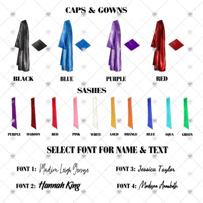 Personalized Graduation Keepsake Print Gift for Her