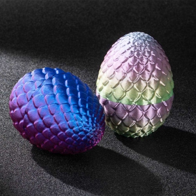 Dragon Egg, Easter Eggs, Candy Egg, 3D Printed Dragon Egg, Rainbow Easter Eggs
