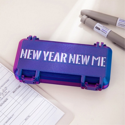 Personalized Name 3D Printed Injection Pen Travel Case, Custom Mounjaro Pen Organizer Storage Box, Case for Insulin Pen, Gift for Diabetes Patients