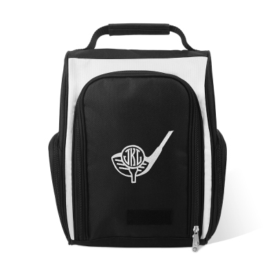 Personalized Golf Shoe Bag, Groomsmen Gift for Golfers Golf Lovers, Monogrammed Canvas Shoe Bag, Sport Shoe Bag, Cleat Bag, Christmas Gifts