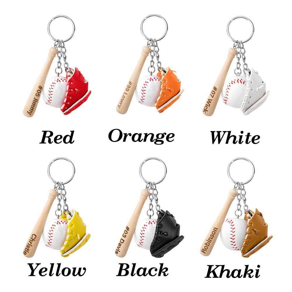 Baseball Keychain