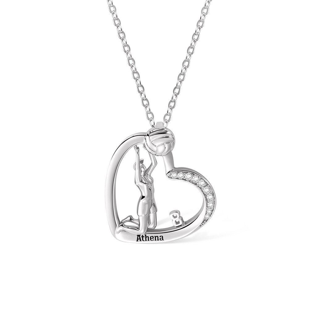 Volleyball Necklace