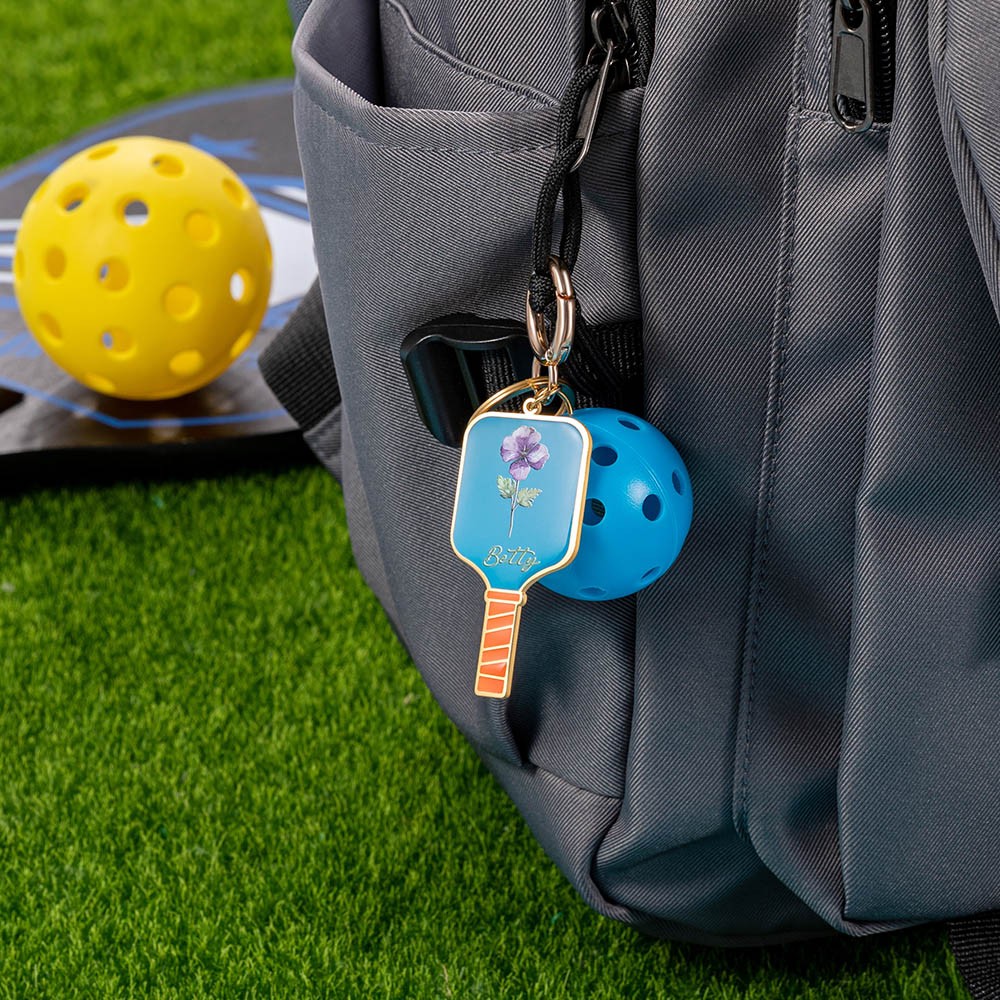Pickleball Keychain