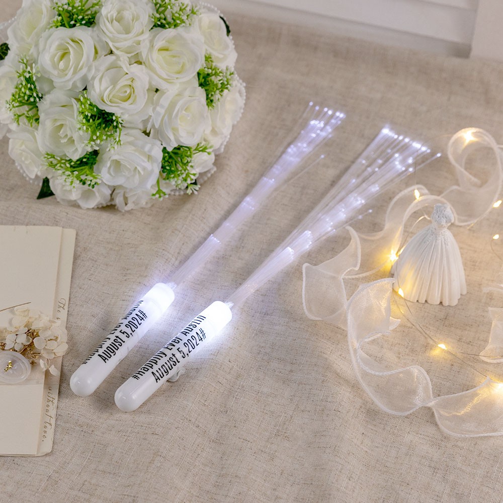 Fiber Wands with light