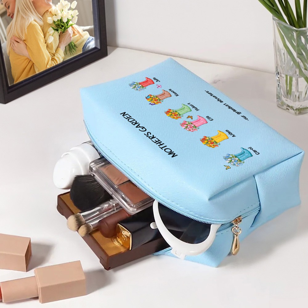 Garden Boots make up bag