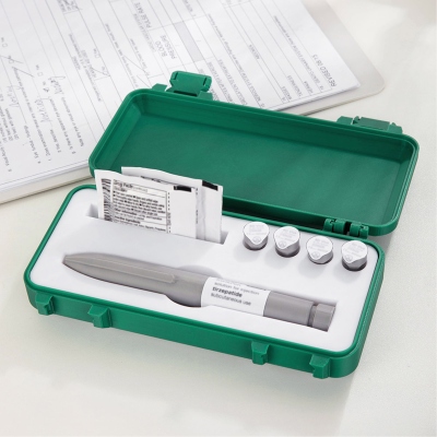 Personalized Name 3D Printed Injection Pen Travel Case, Custom Mounjaro Pen Organizer Storage Box, Case for Insulin Pen, Gift for Diabetes Patients