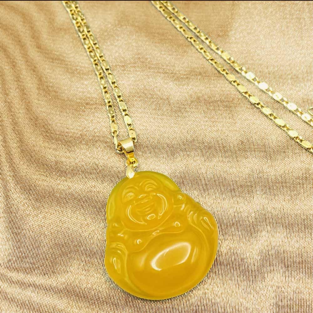collier de jade bouddha