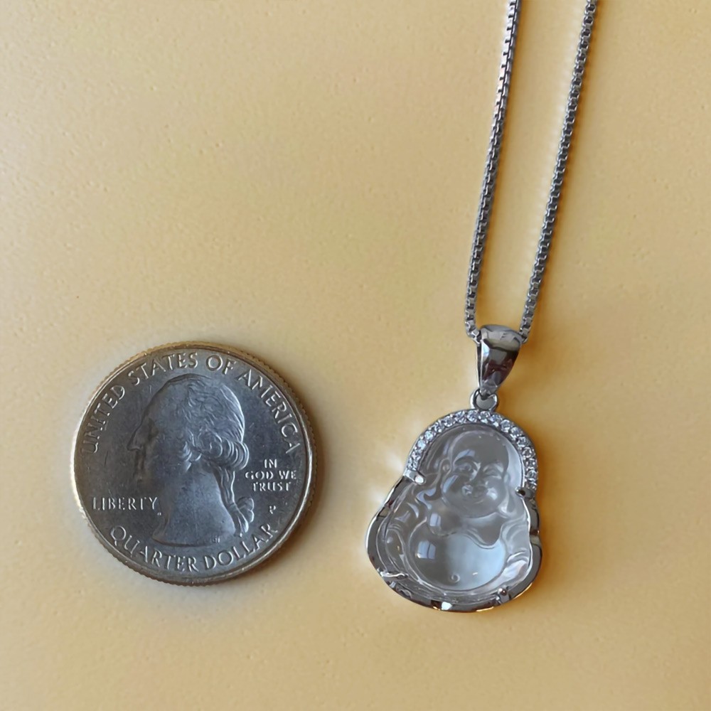kvinnor buddha halsband