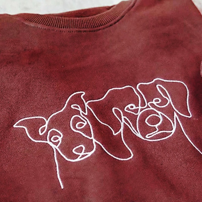 Personalized Pet Photo Sweatshirt, Custom Dog/Cat Sweatshirt, Hoodie, Animal Accessory, Pet Memorial Gifts, Gifts for Pet Lovers/Dog Mom