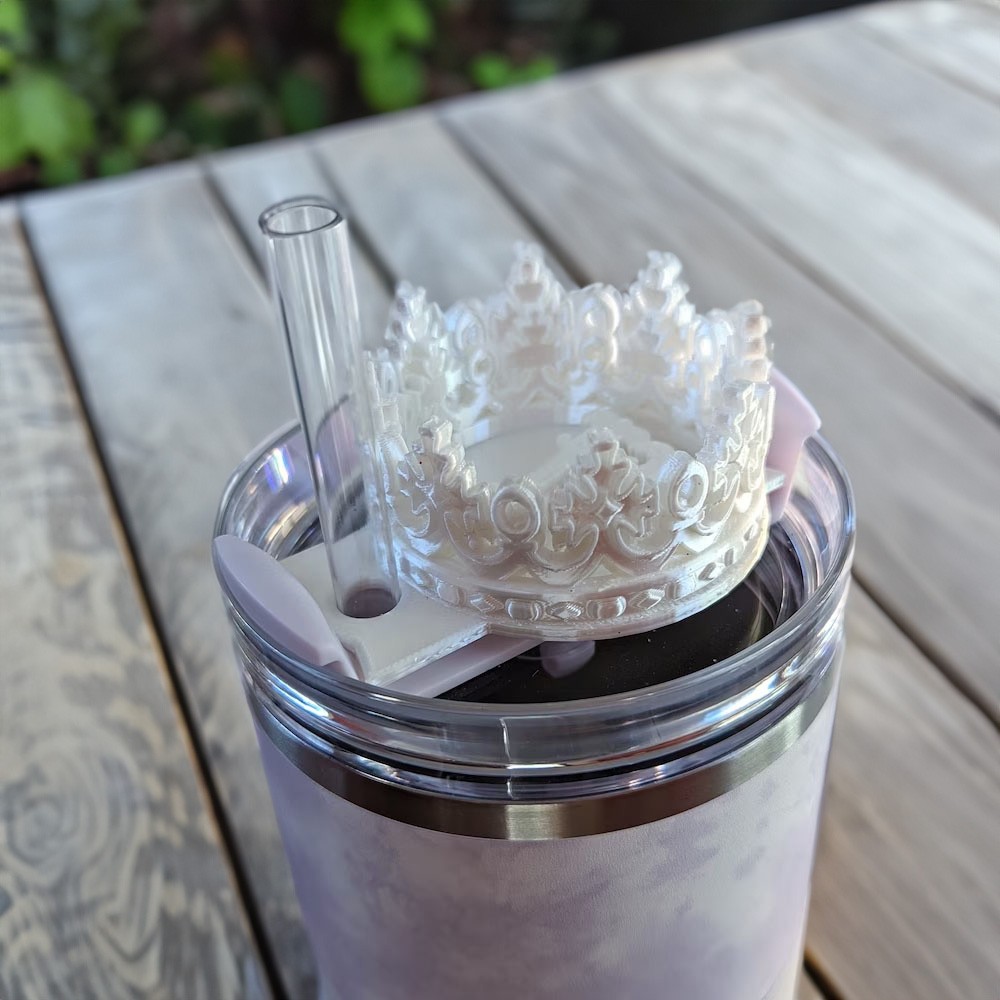 tumbler topper