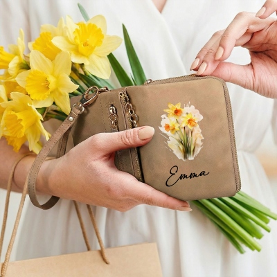 vegan leather wallet for women