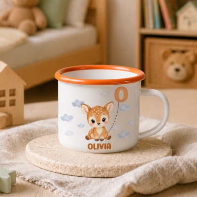 enamel mug