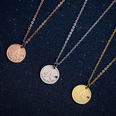Personalized Trek Name Necklace