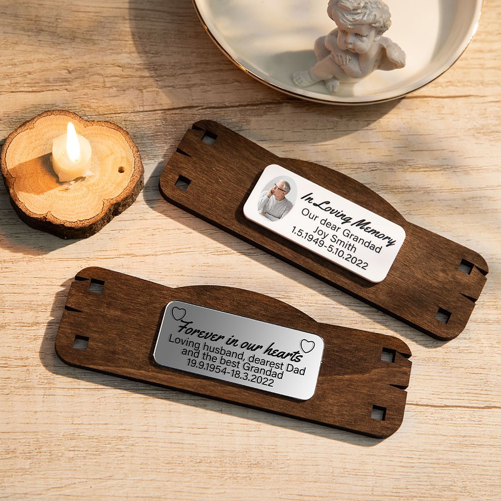 Personalized Memorial benches