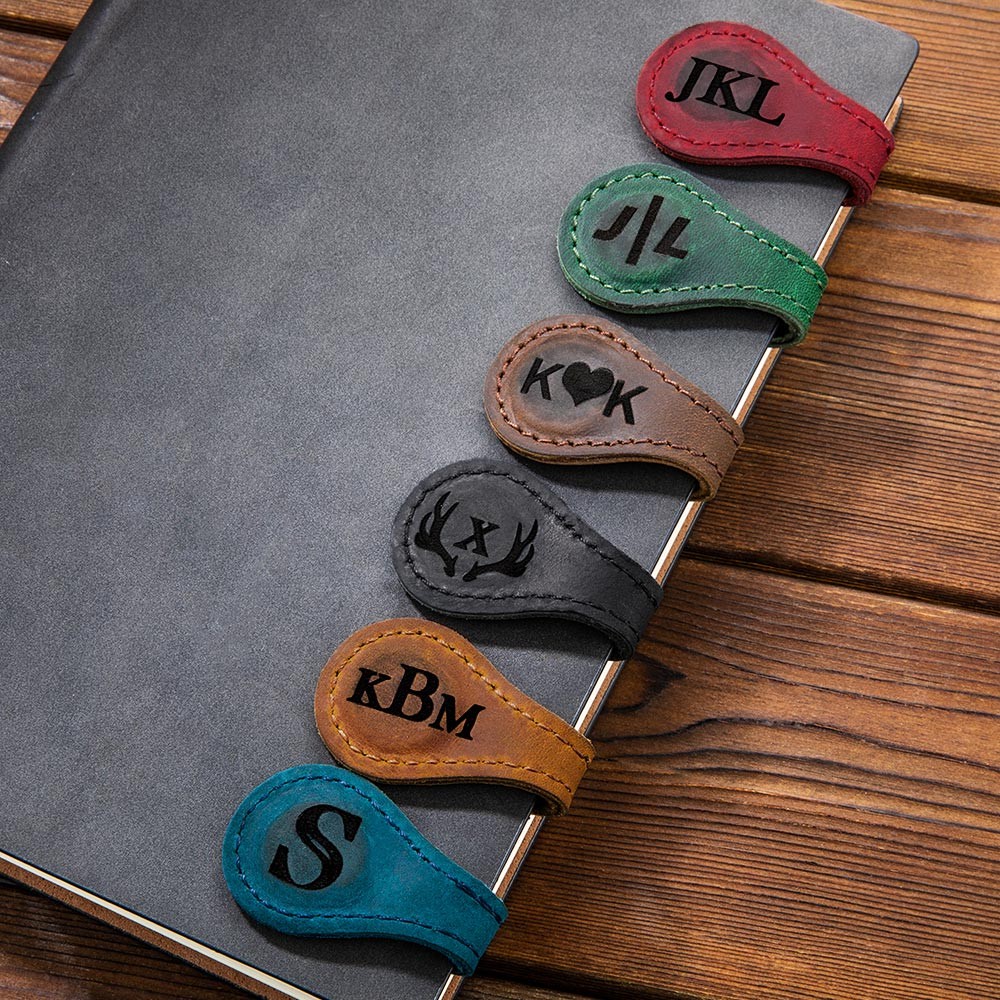 Vintage Leather Bookmark