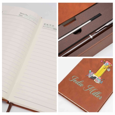 with 120 Lined Pages
