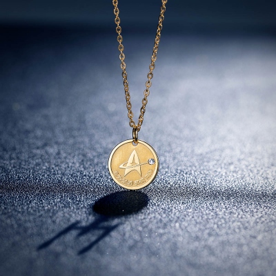 Personalized Trek Name Necklace