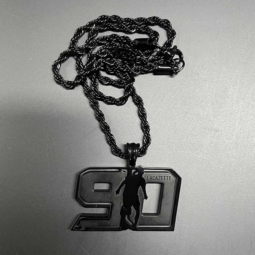 Football Number Necklace