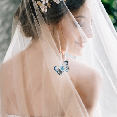 Breloque bouquet de mariage