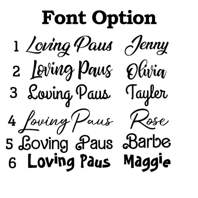 font