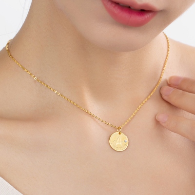 Personalized Trek Name Necklace