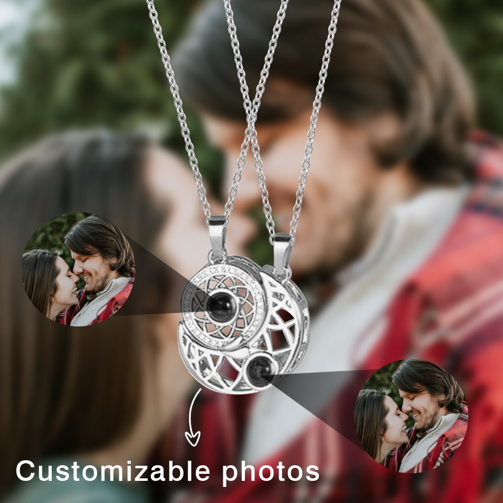 Moon Projection Necklace