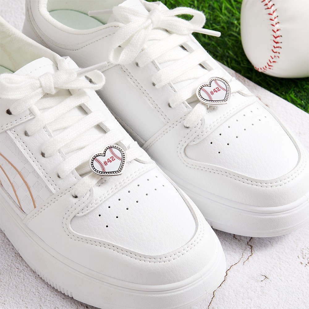 custom number shoe charms