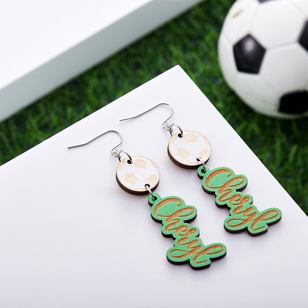 Custom Baseball Earrings