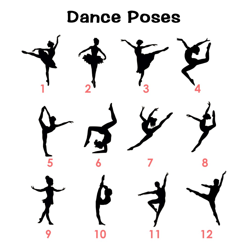 poses de dança