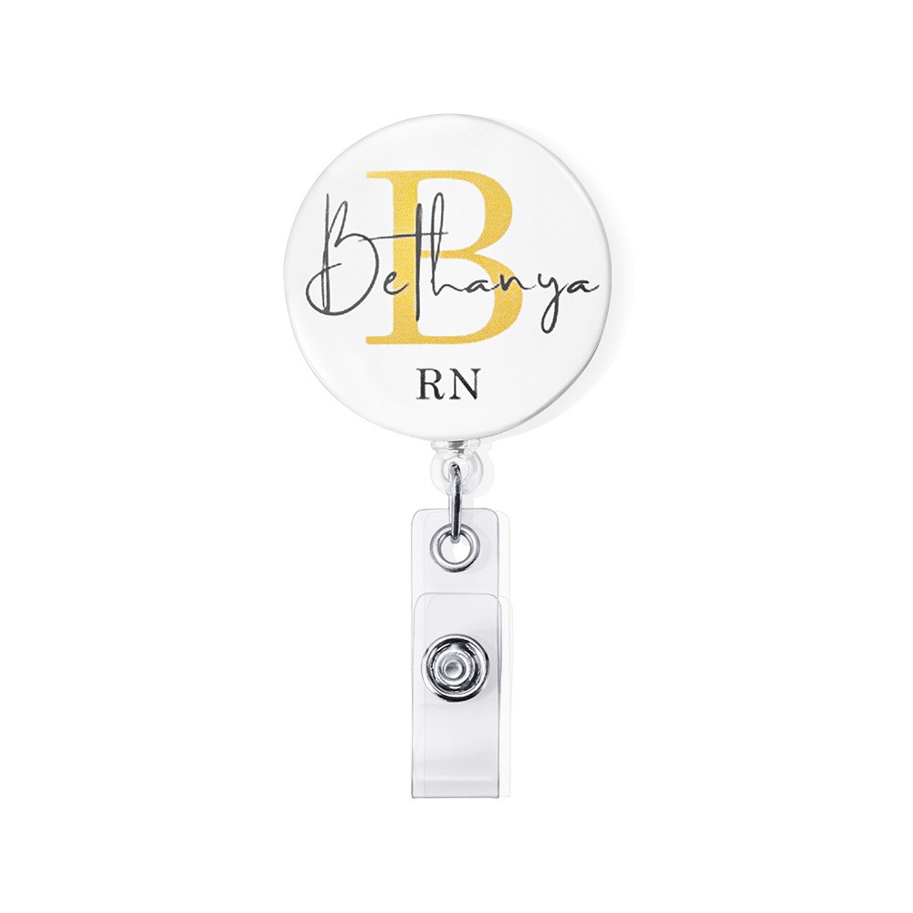 retractable id tag