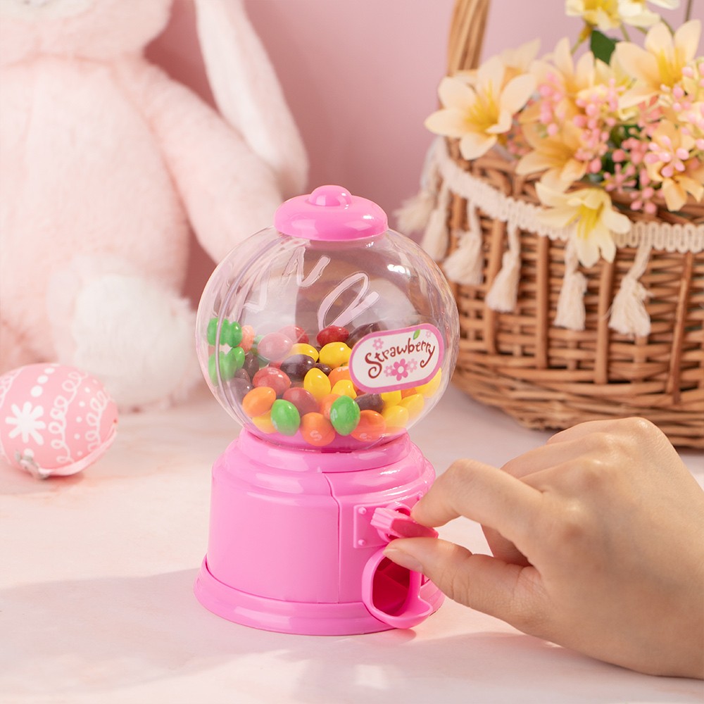 Personalized Easter Candy Dispenser, Custom Easter Candy holder, Easter Crown Shaped Candy Jar with Name, Easter Basket Gift For Kid
