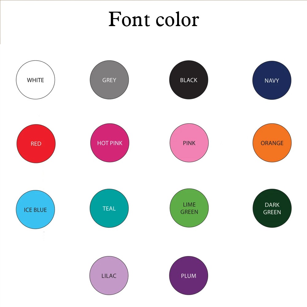 font color