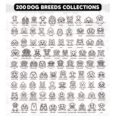 名前入り犬種シルエットネックレス（誕生石付き）、繊細な犬のメモリアルジュエリー、ペット愛好家/飼い主への誕生日/記念日ギフト